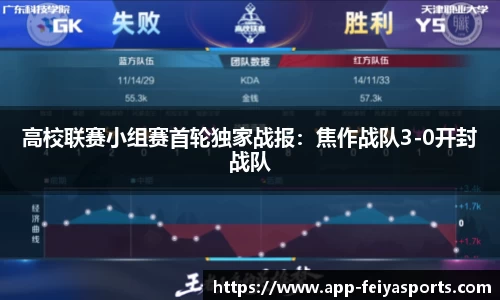 高校联赛小组赛首轮独家战报：焦作战队3-0开封战队